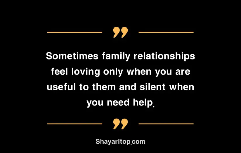 Family Matlabi Rishte Quotes