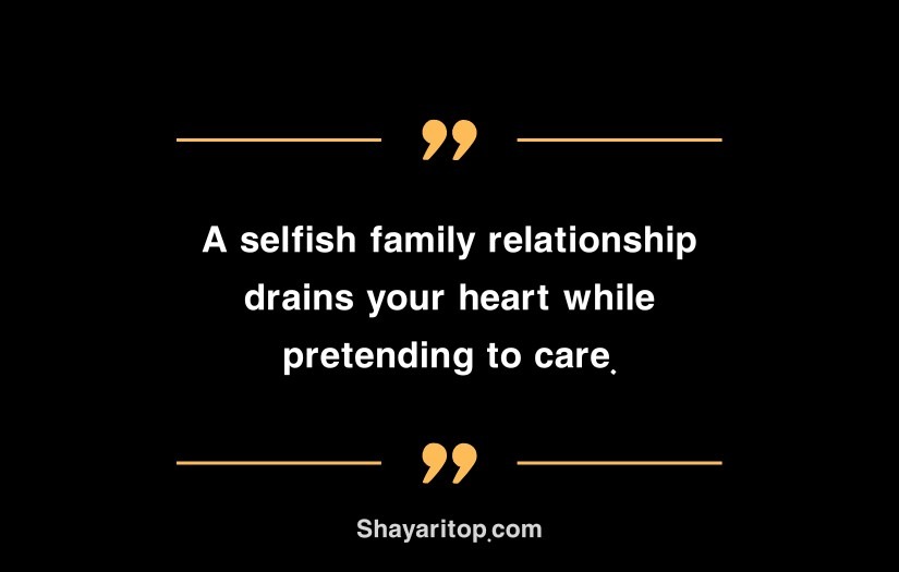 Family Problems Family Matlabi Rishte Quotes